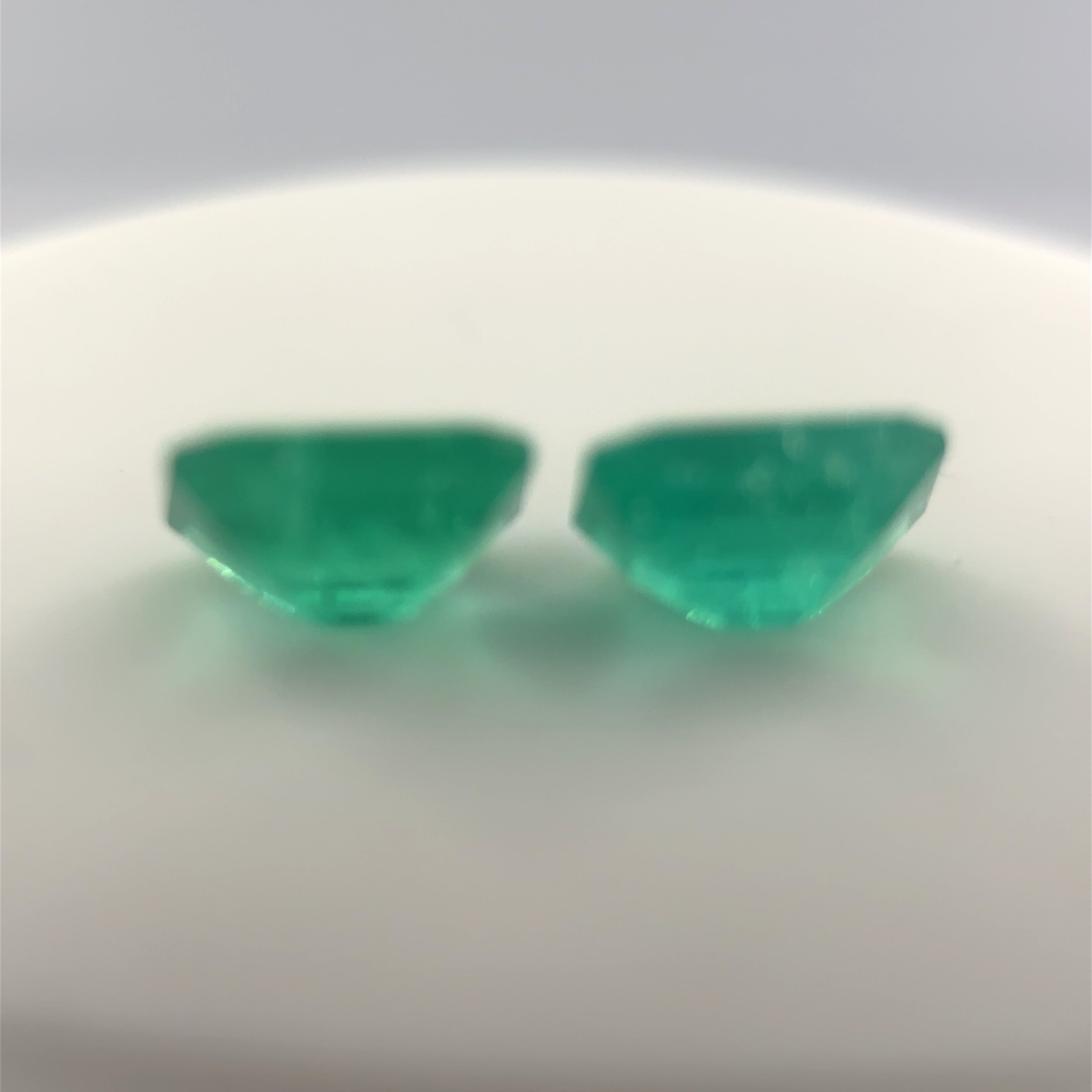 2.69 Muzo Emeralds Cut Loose Emerald Pair