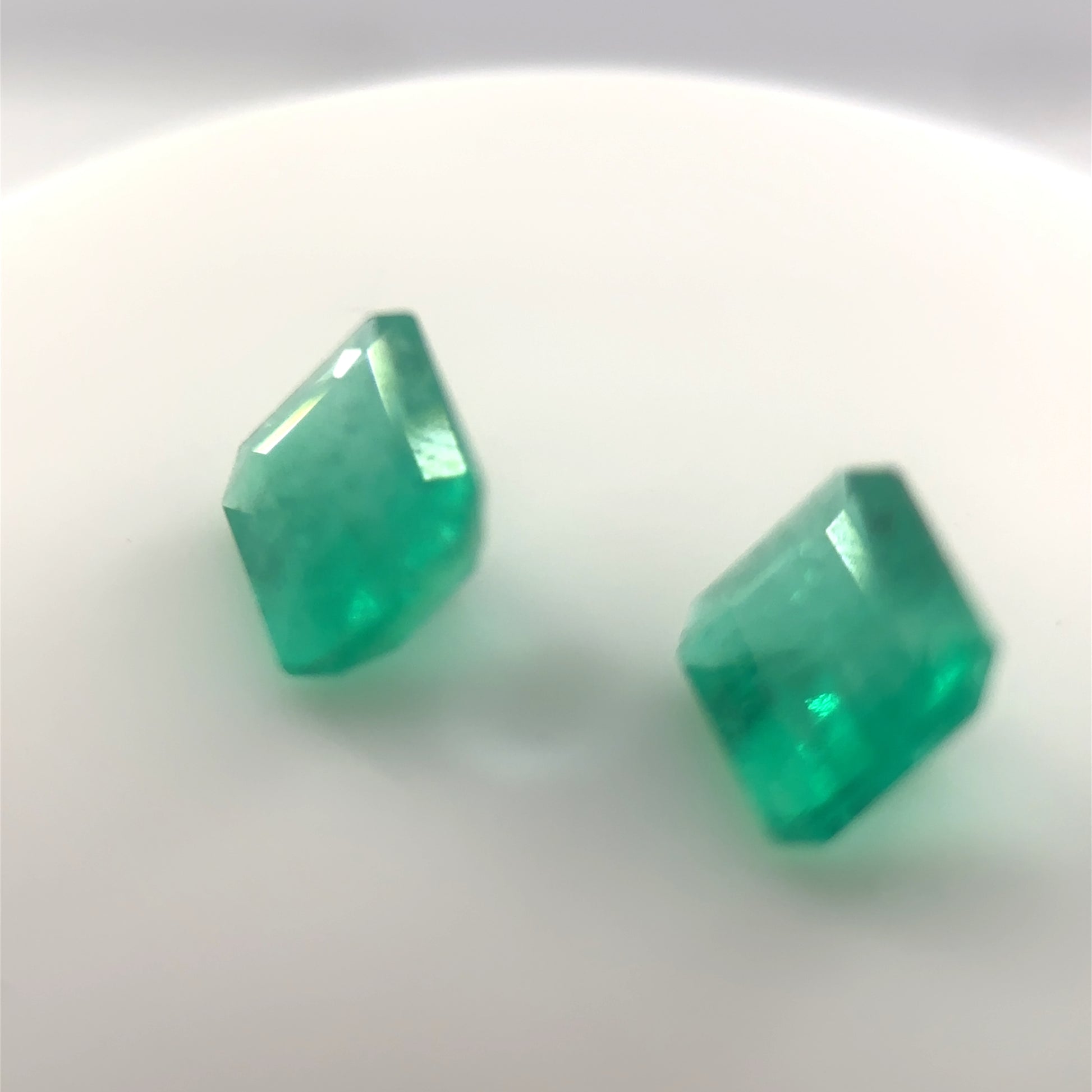 2.69 Muzo Emeralds Cut Loose Emerald Pair