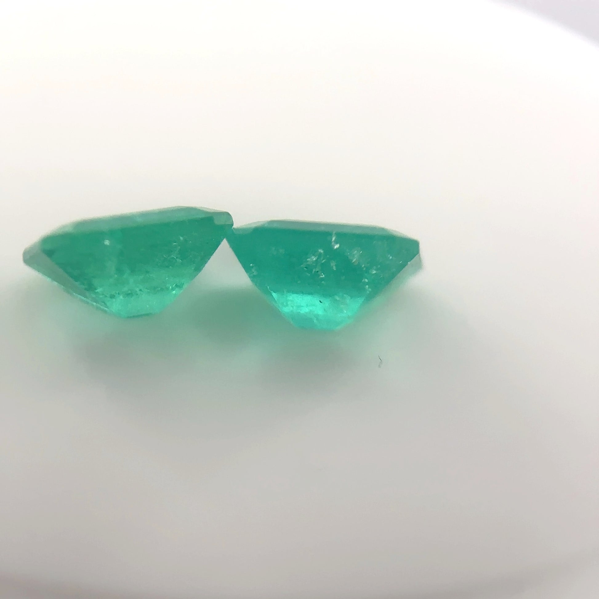2.69 Muzo Emeralds Cut Loose Emerald Pair