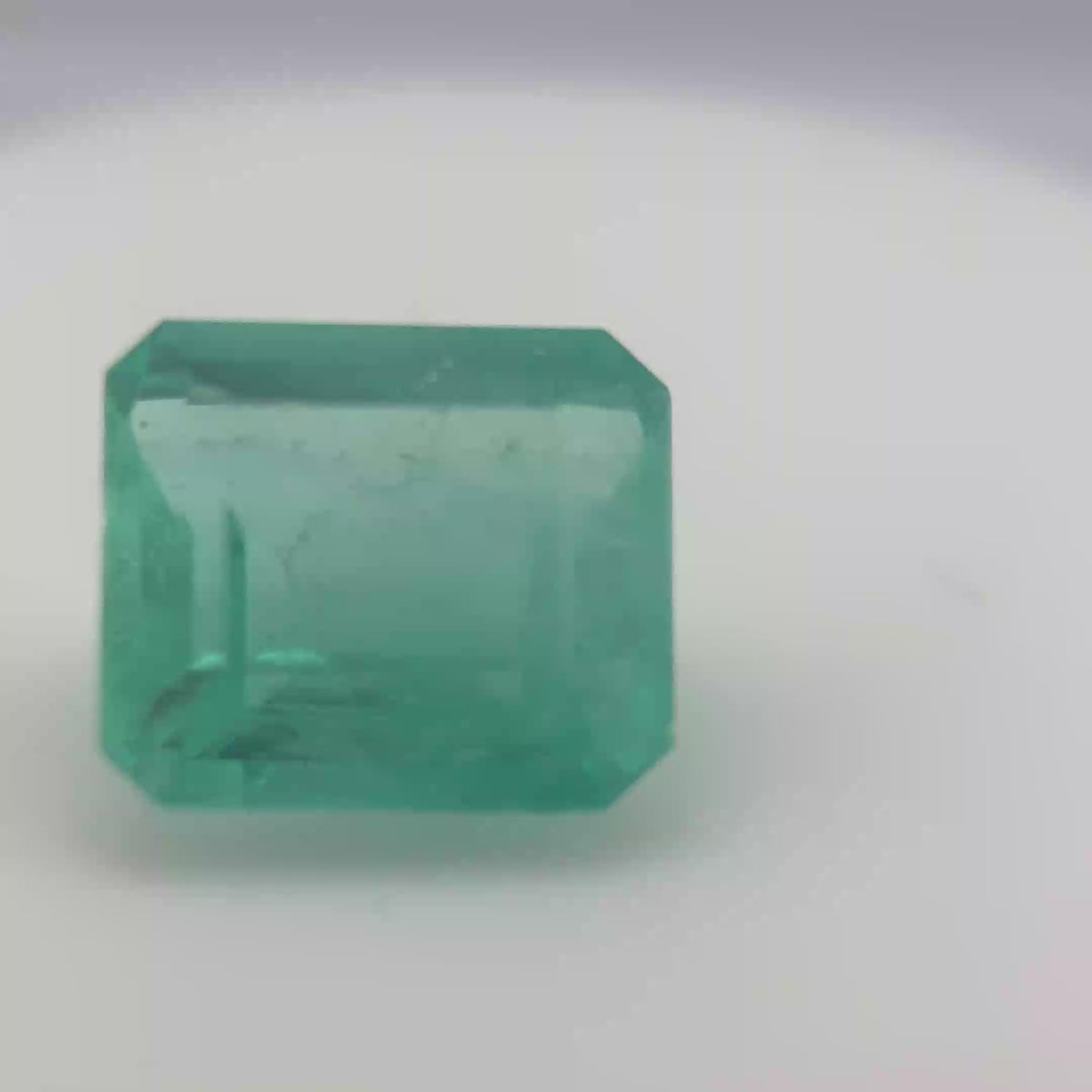 3.78 ct Natural Gem Cut Emerald Loose Gemstone