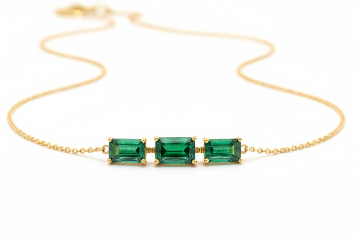 Emeralds for Neclaces - Sets